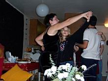 Mica i Verica na doceku Nove 2004.jpg